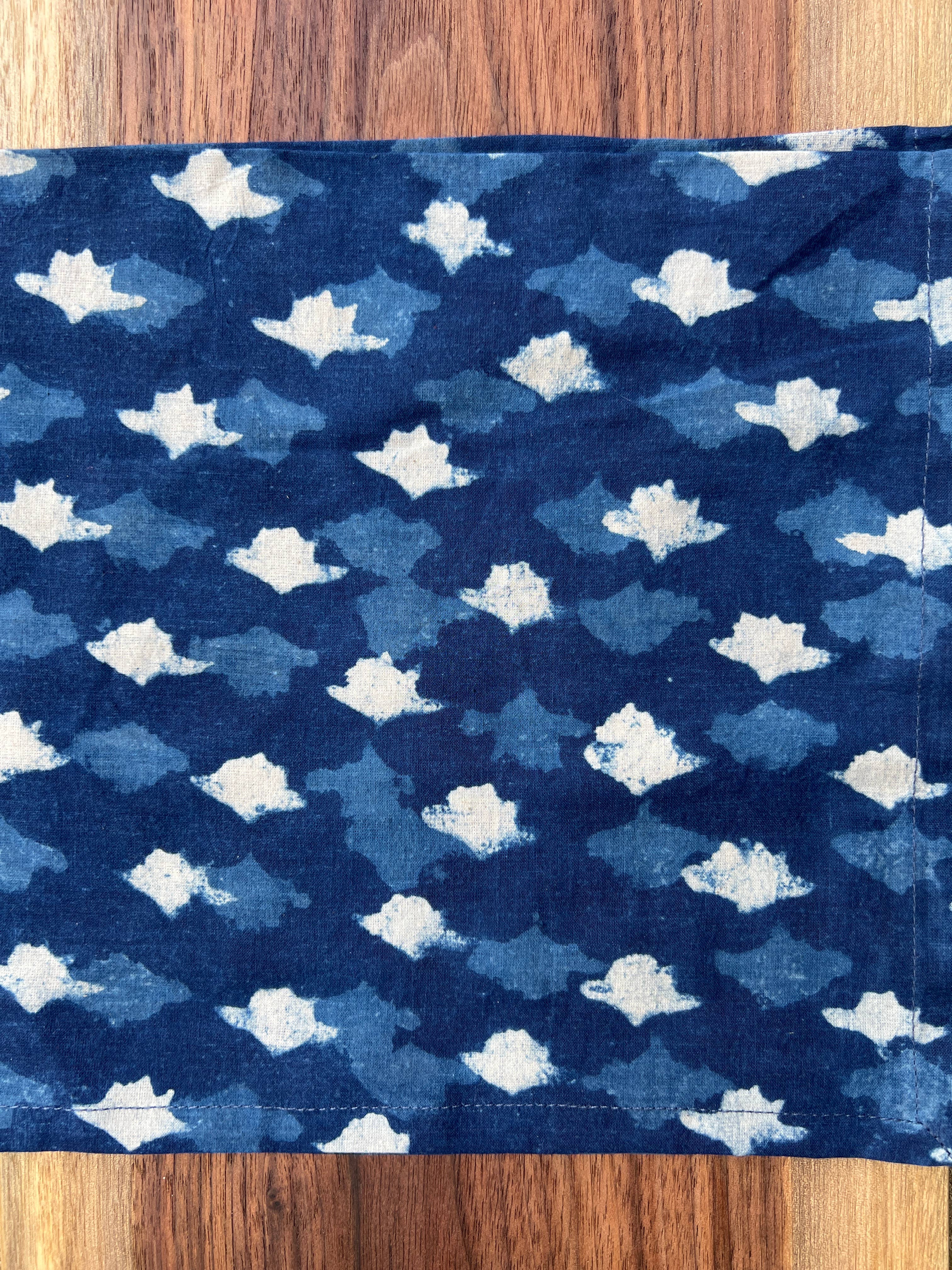 Peaceware - Wholesale Dinner & Cloth Napkin - Cotton Table Napkins - Assorted Indigo -Aria (Set of 4)5