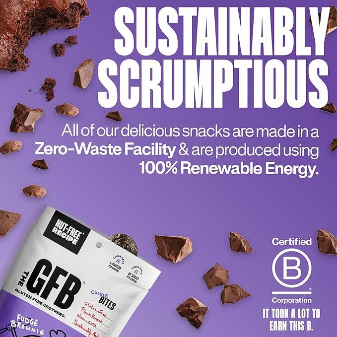 The GFB – wholesale Biscuit – Fudge Brownie Cookie Bites (Nut Free)3