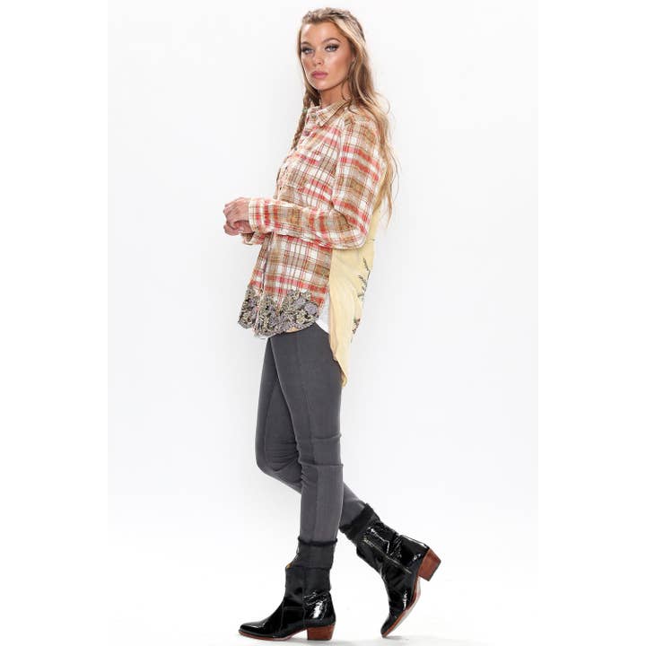 Aratta | Women's Fashion – Engroshandel Skjorte med buttondown – til kvinder – Sarah of York Skjorte4