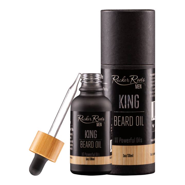 Aceite para barba King by Rucker Roots para venta al por mayor de Rucker Roots