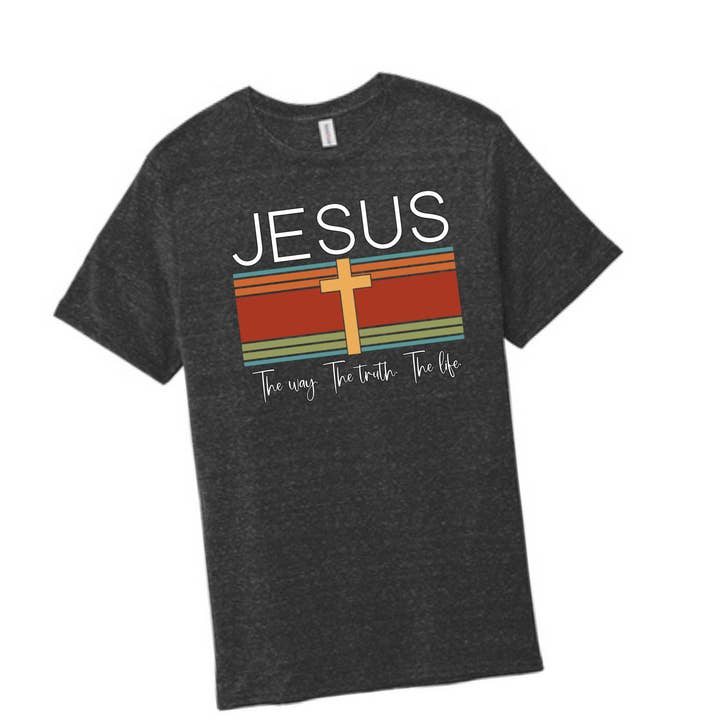 Retro Jesus The Way. La vérité La vie. pour la vente par Grace by Herr