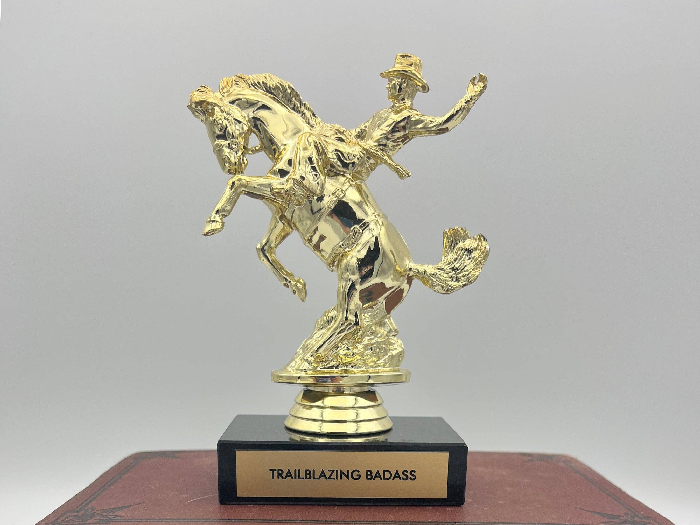 Dash of Sass Studio - Wholesale Decorative Figurine - Trailblazing Badass Trophy2
