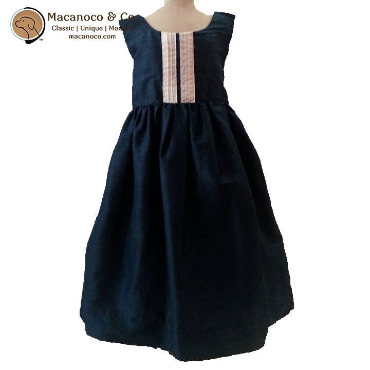 Vestido Seda Midnite Couture por atacado de Macanoco and Co.