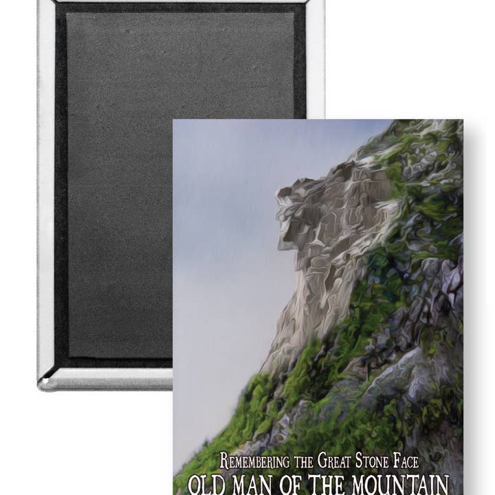 7801 - Magnete lungo commemorativo a forma di vecchio per la vendita all'ingrosso da parte di White Mountain Images