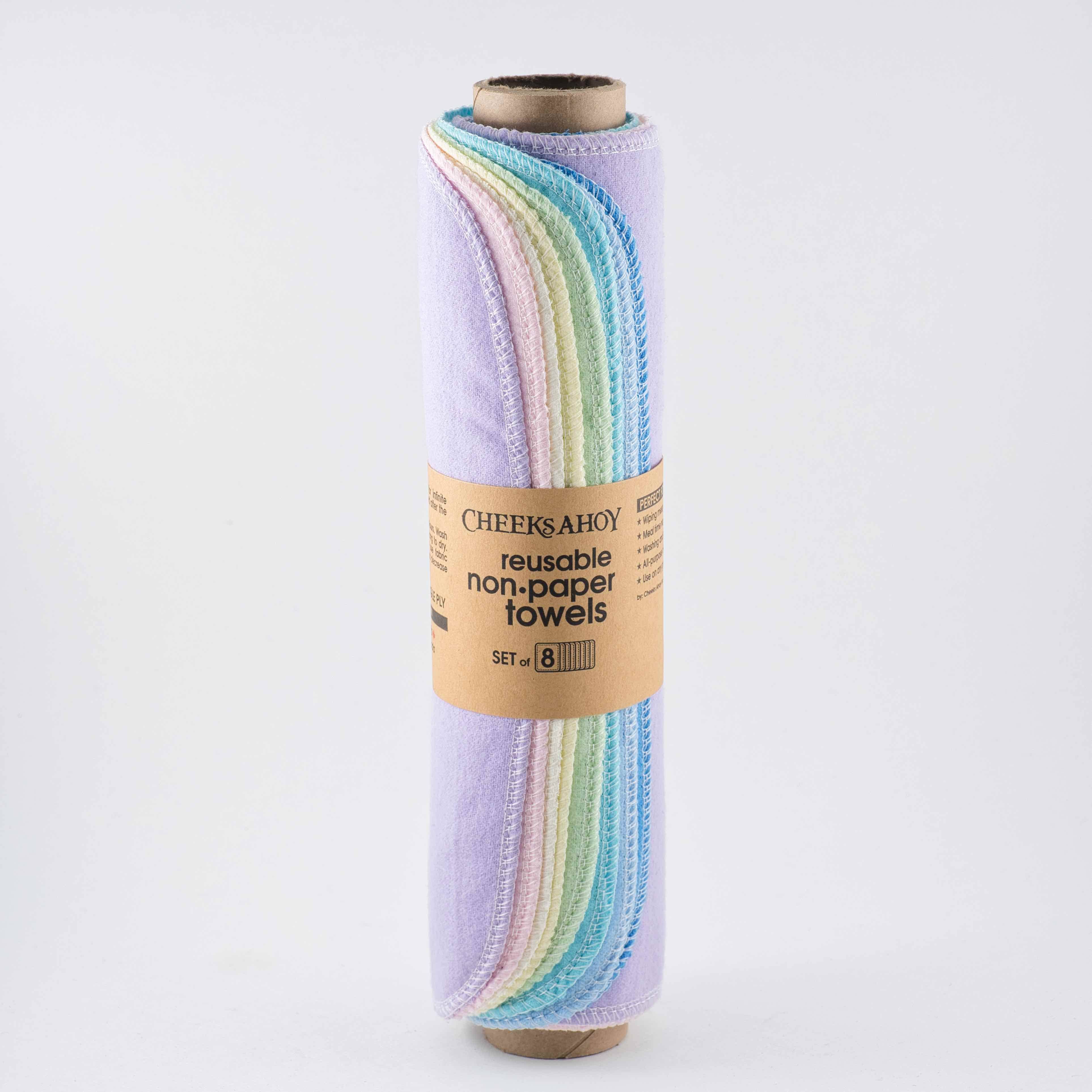 Cheeks Ahoy - Wholesale Dishcloth - Pre-Rolled Reusable Non-Paper Towels6