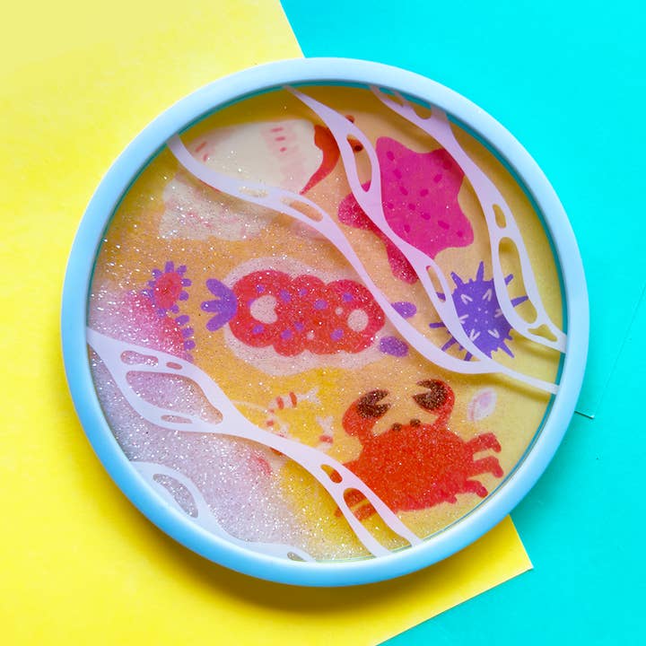 Tidepool Coasters for wholesale by Fiveboos Inc