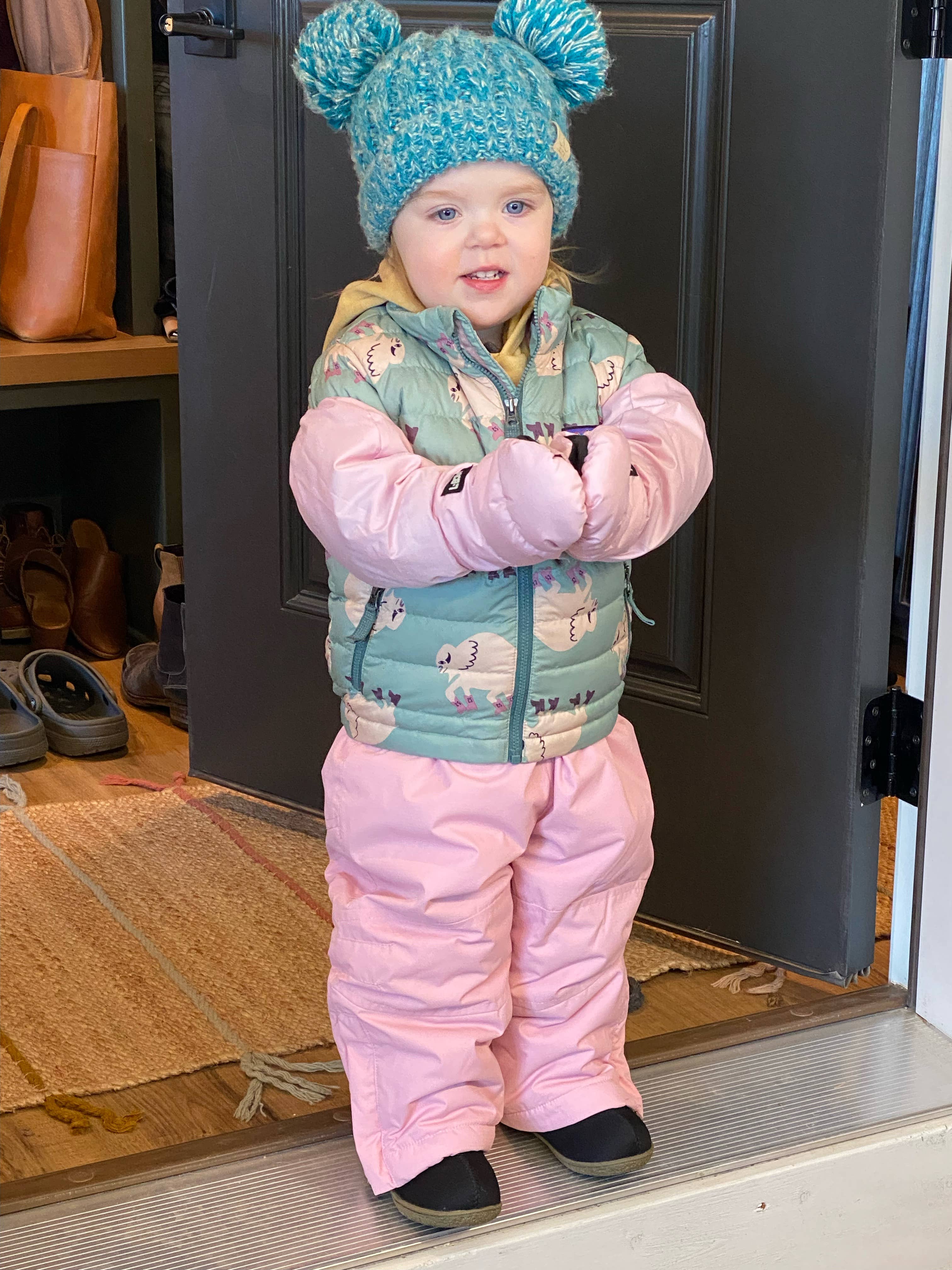 L-Bow Mittens – wholesale Mittens – Child – Puffy Mittens2