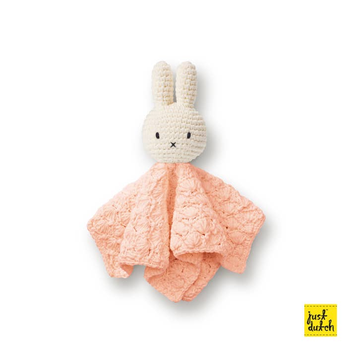 Just Dutch US - Wholesale Security/Cuddle Blanket - Baby - Miffy Baby Cotton Wipe