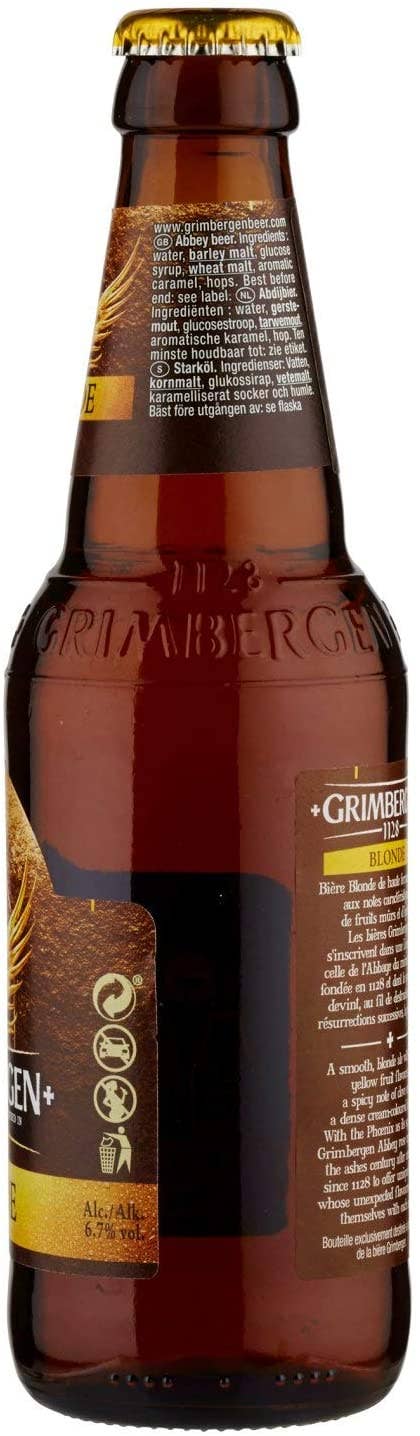 Haus der Biere Berlin - Wholesale Beer - Grimbergen Blonde 0.33L - Abbey Beer from Belgium with 5.5% Vol3