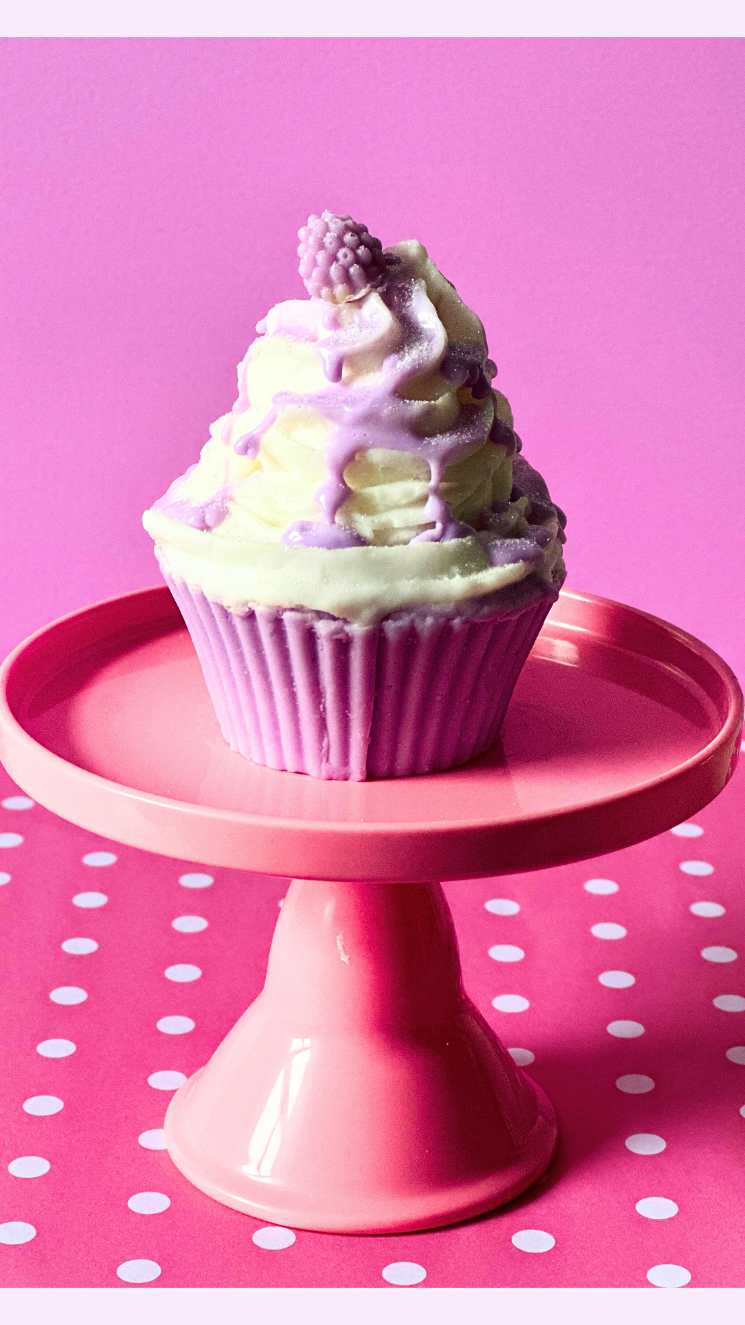 Sweet Rosie’s Soaps & Gifts - Wholesale Bar Soap - Blackberry Vanilla Cupcake Soap /Food Soap/ Bakery Soap/ Fun1