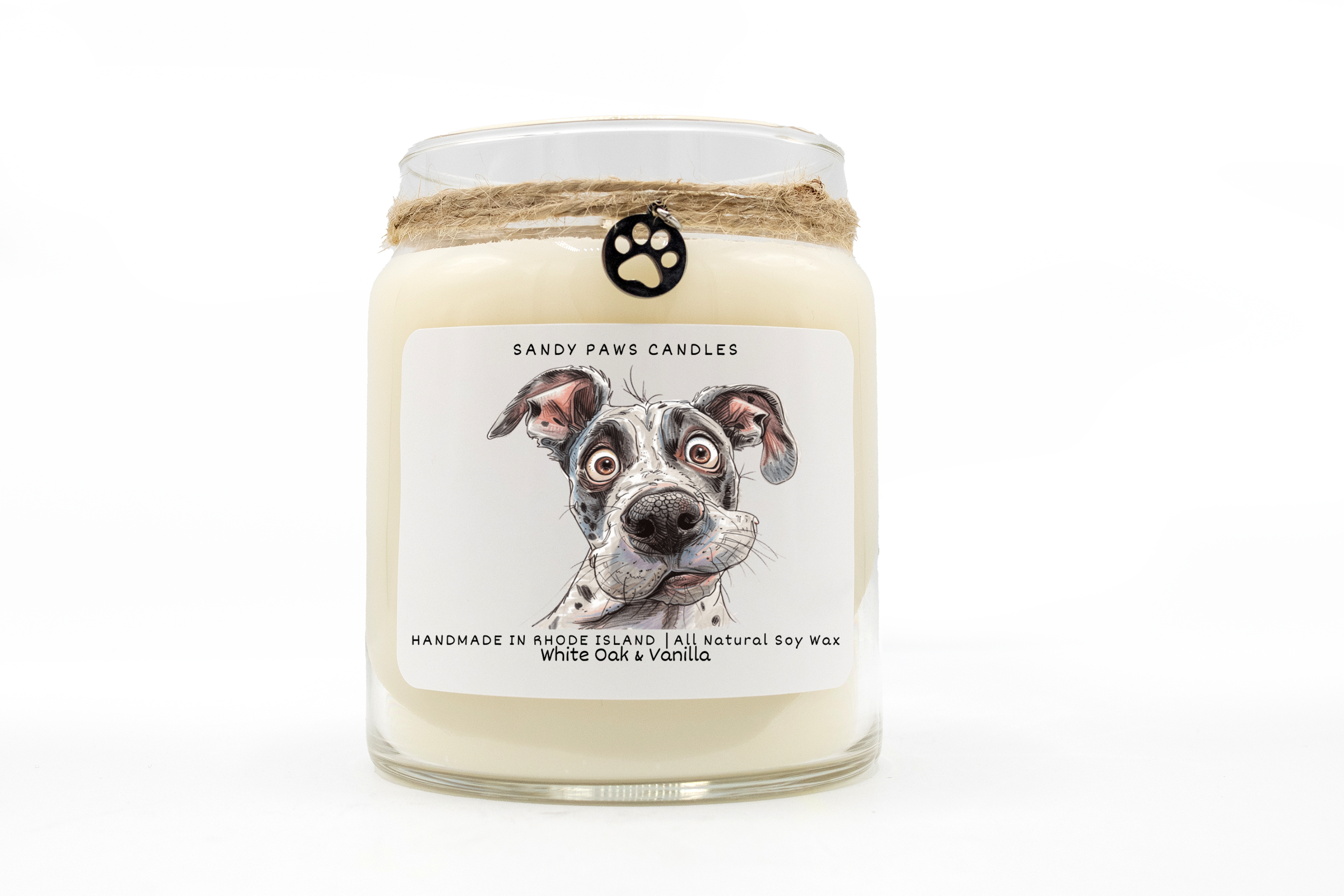 Sandy Paws Candles - Wholesale Jar/Filled Candle - Quirky Dogs - Soy Wax Candles13