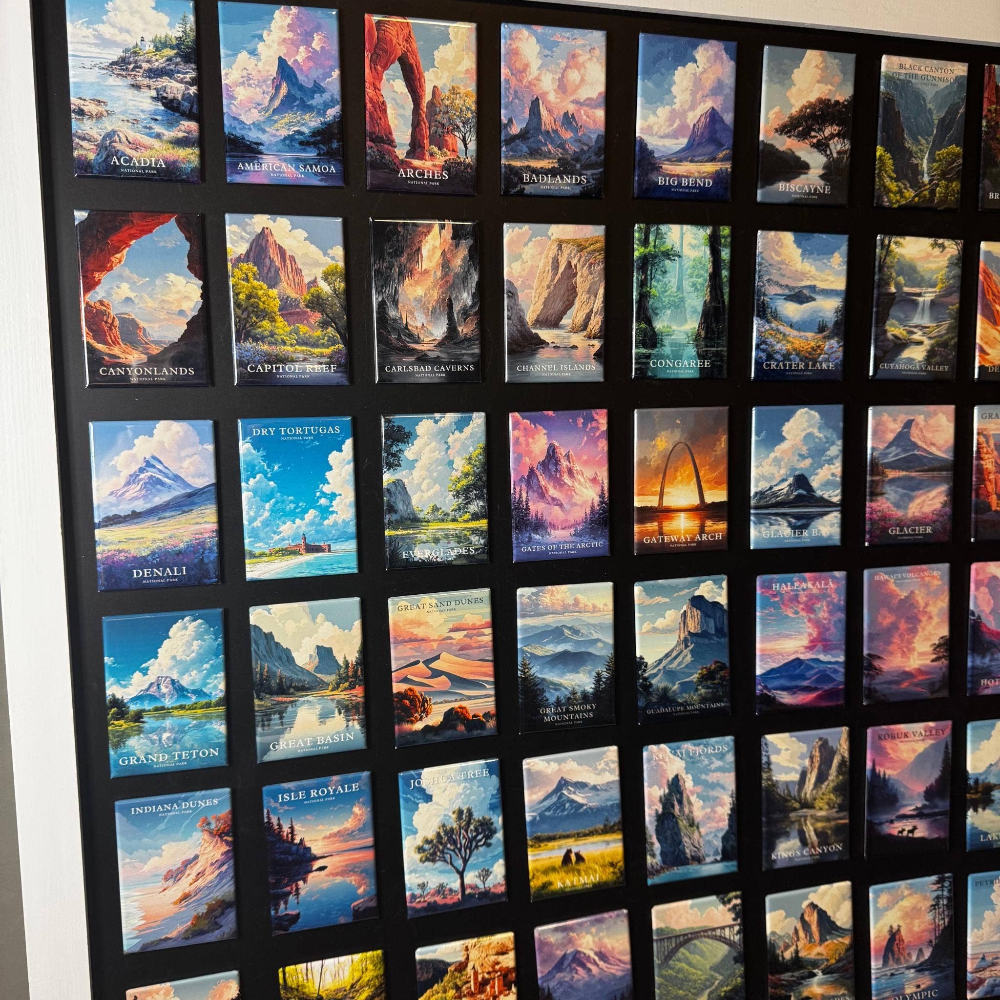 Tieu Magnetic - Wholesale Magnet - Great Smoky Mountains Magnet | National Park Inspired 3