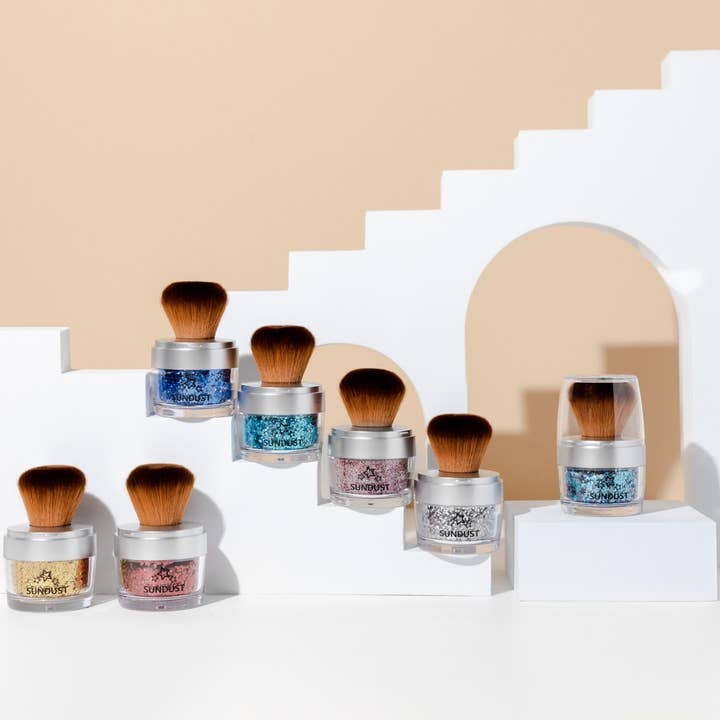 Sundust Cosmetics PTY LTD - Wholesale Body glitter/shimmer - Bio Glitter Body Dust Blue1