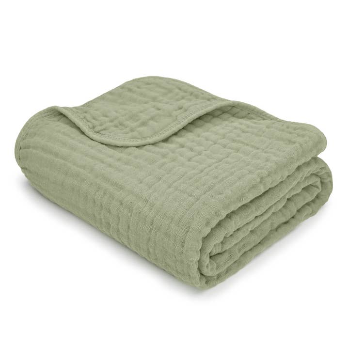 Comfy Cubs - Wholesale Bedding Blanket - Kids & Baby - Muslin Baby Blanket, 40" x 40" Swaddle Blanket by Comfy Cubs35