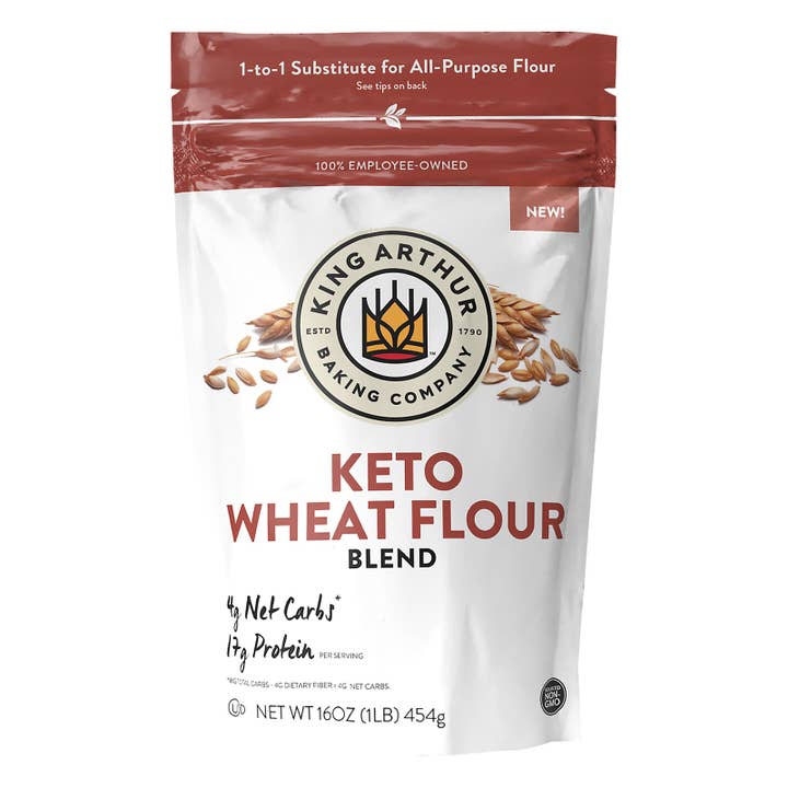 King Arthur Baking Company - Flour Wheat Keto - Case Of 4-16 Oz for wholesale by Ware Spark