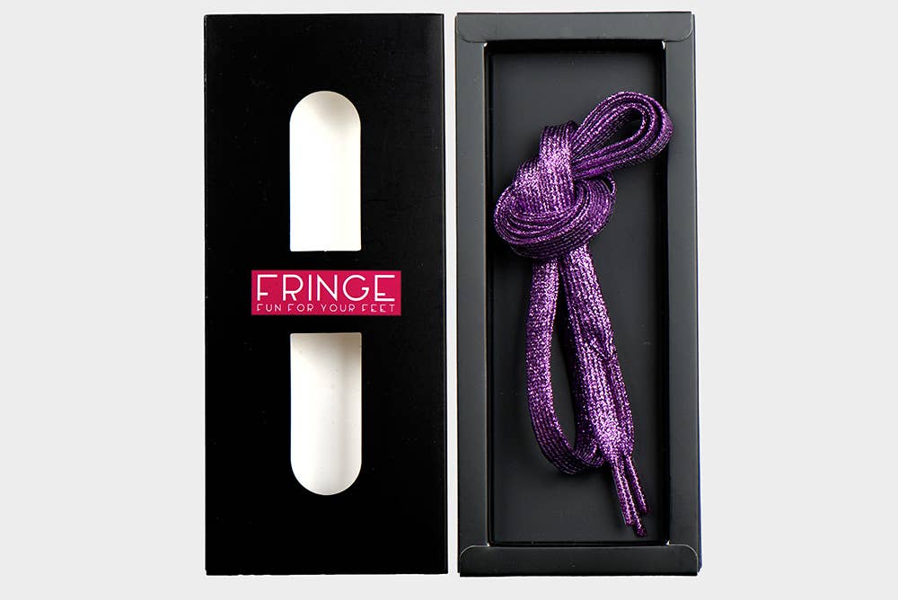 FRINGE - Wholesale Shoelaces - Women's - FRINGE LACES - PURPLE0