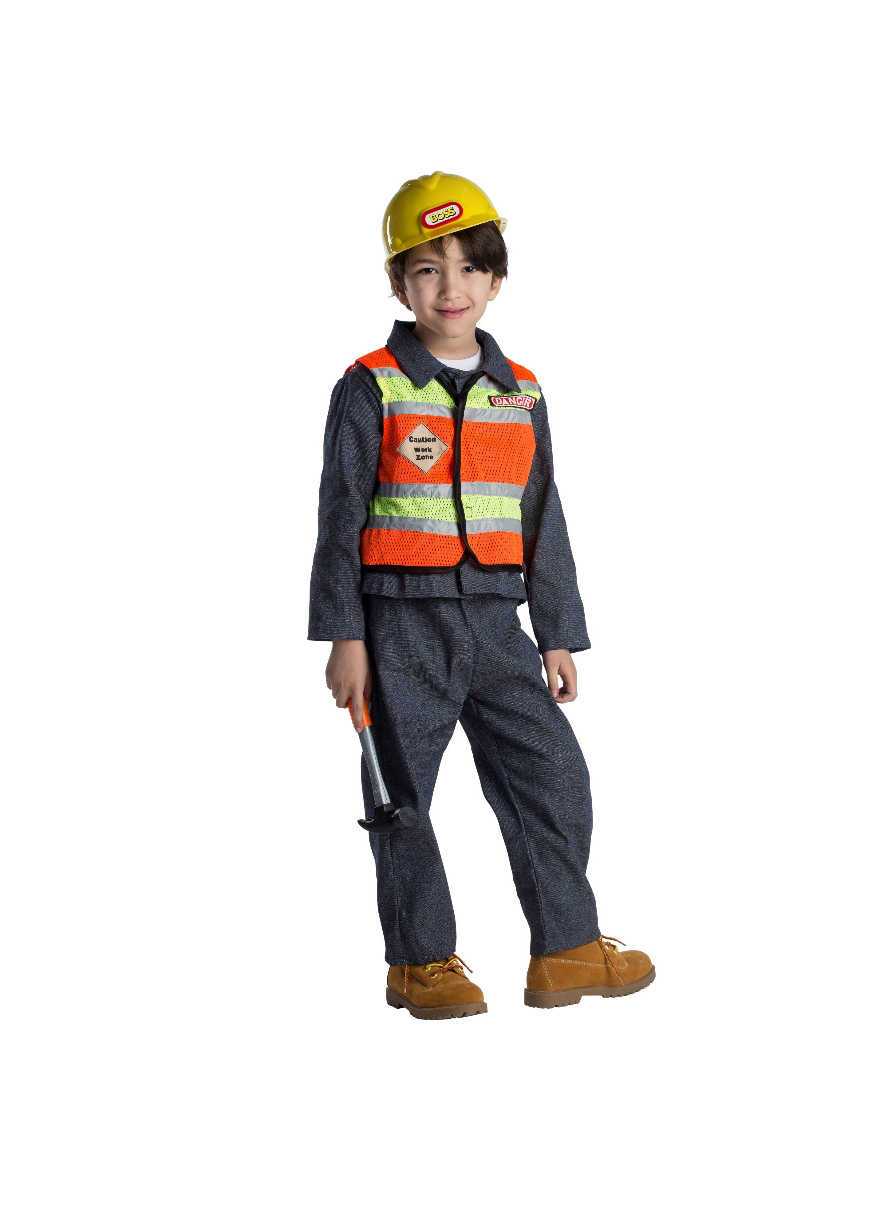 Dress Up America – wholesale Utklädningsdräkter – Barn – Byggnadsarbetardräkt - Barn