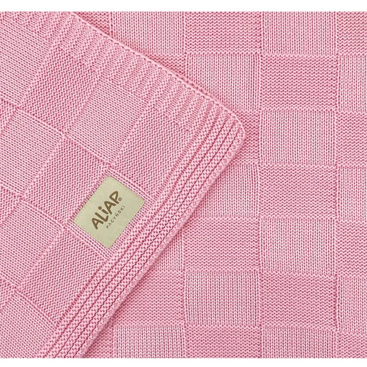 ALIAP - Wholesale Bedding Blanket - Kids & Baby - 100% Bamboo Blanket Chessboard Knit 5004WB 4