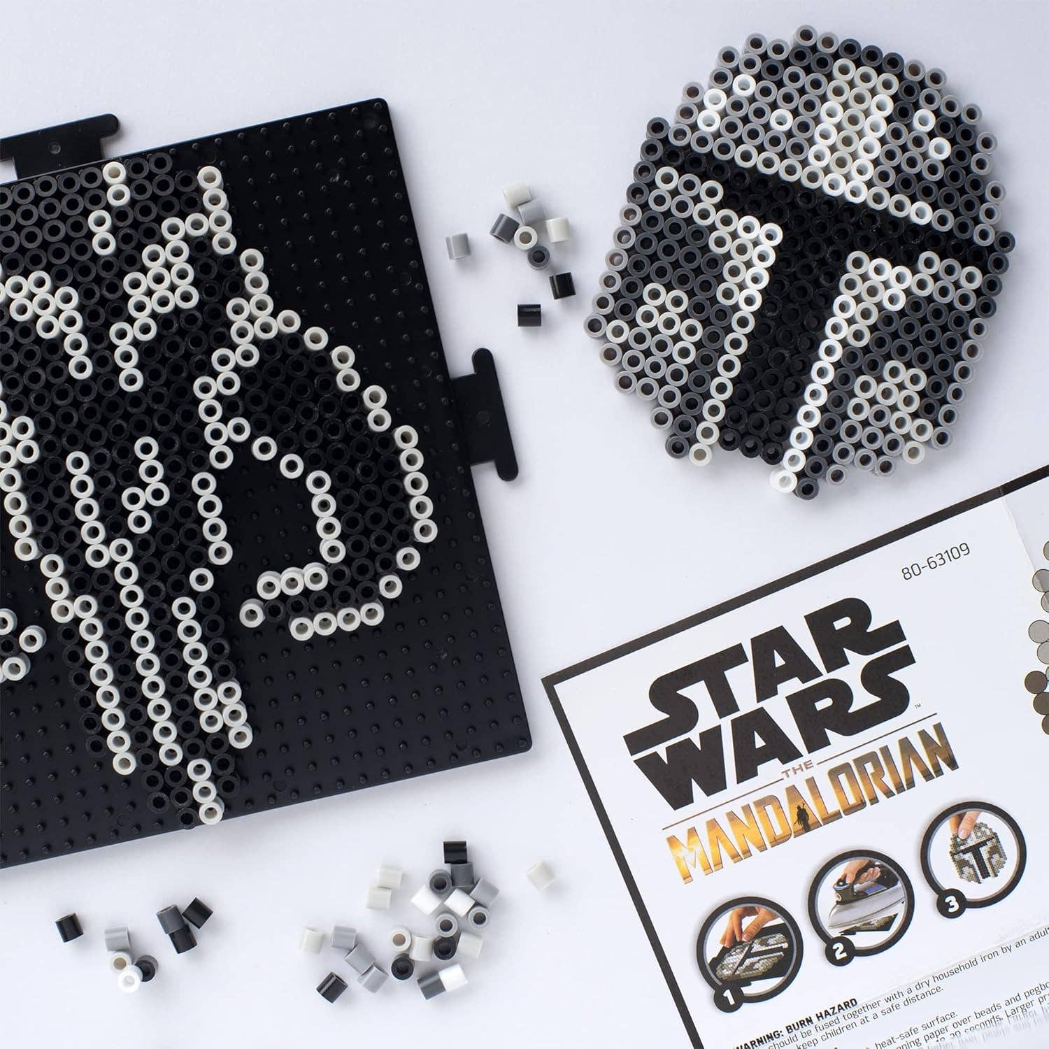 Innovarix - Wholesale DIY Craft Kit - Mandalorian Helmet and Signet Star Wars Fuse Bead Craft Kit4