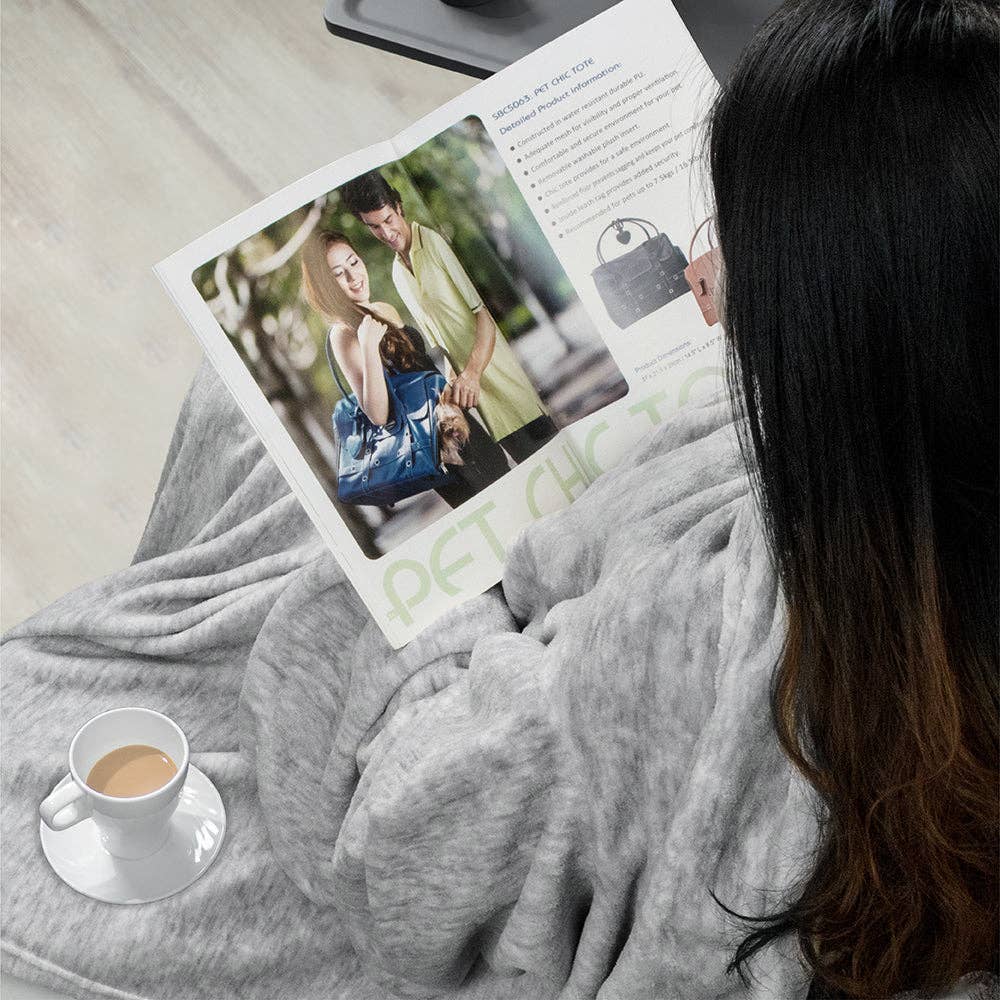 Pavilia - Vendita all'ingrosso Plaid - Coperta con maniche - Tasca applicata93