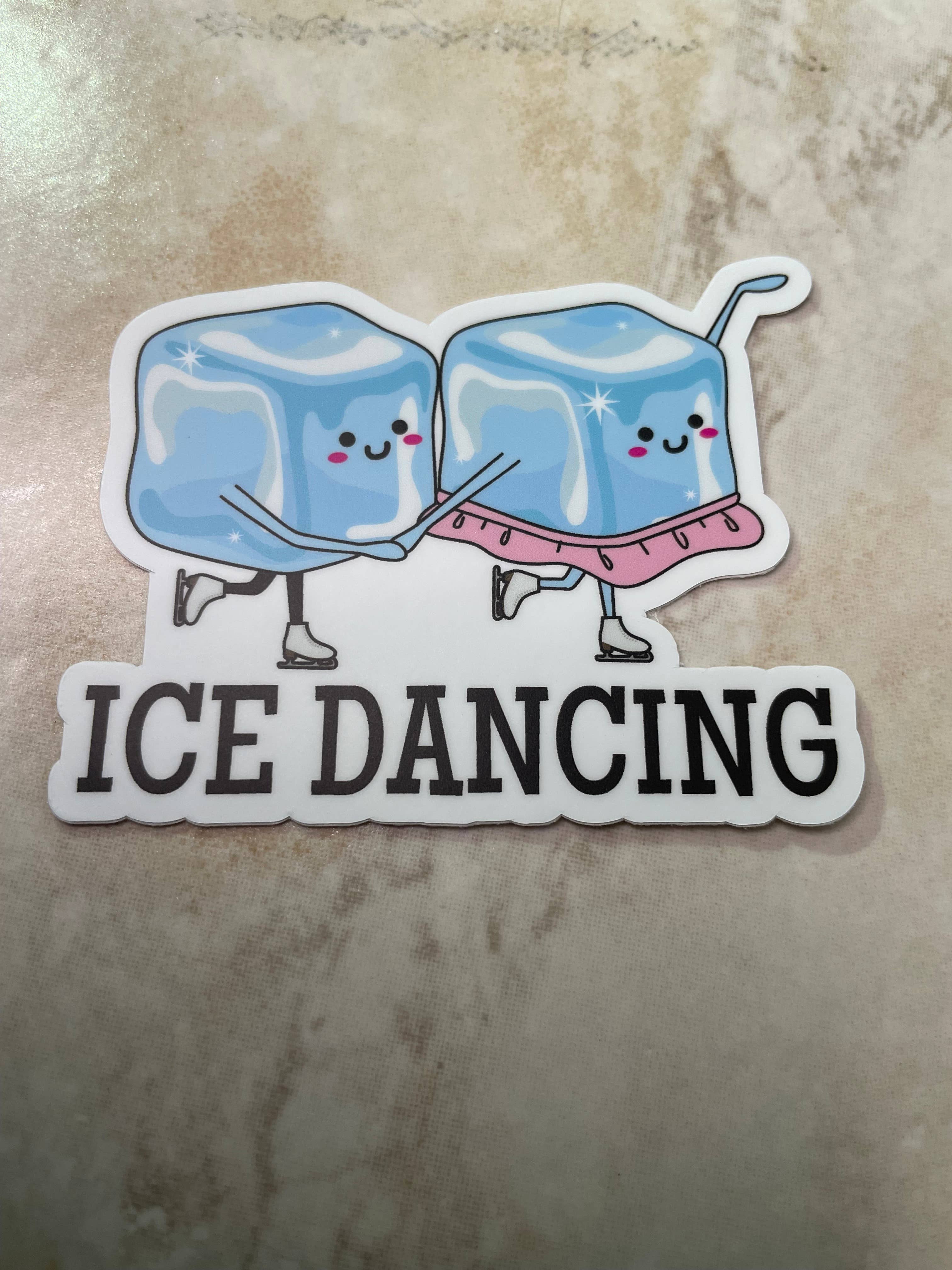 Denali & Co. - Vente Autocollant - Autocollant de danse sur glace pour patinage artistique, 3 « x 2,45"3