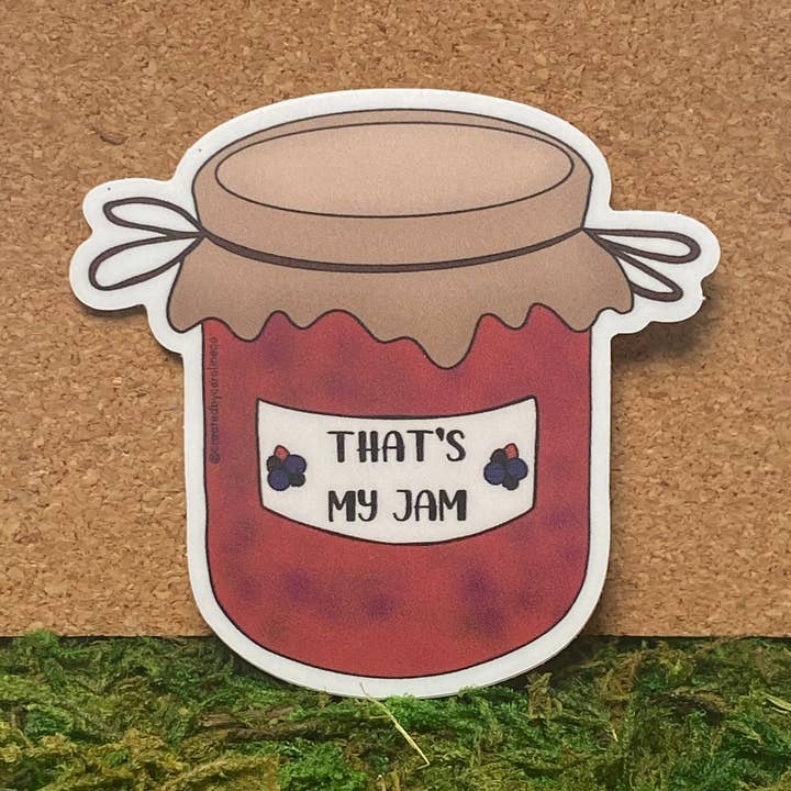 Esse é o Meu Jam Vinil Sticker por atacado de Created By Caroline Co