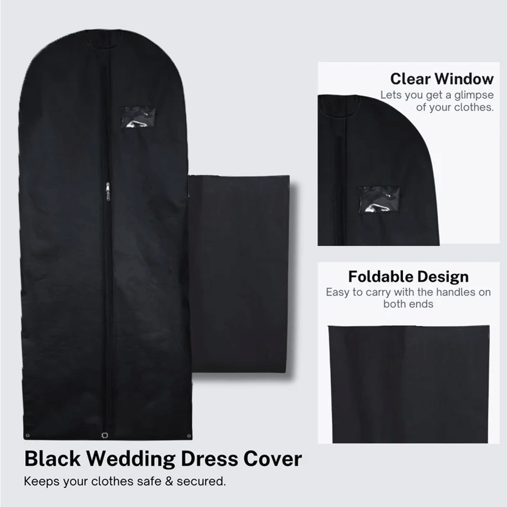 WeBaG N WeCoveR - Wholesale Garment Bag - Unisex - Garment Bag, Storage Garment Suit Bag Hanging Clothes Covers4