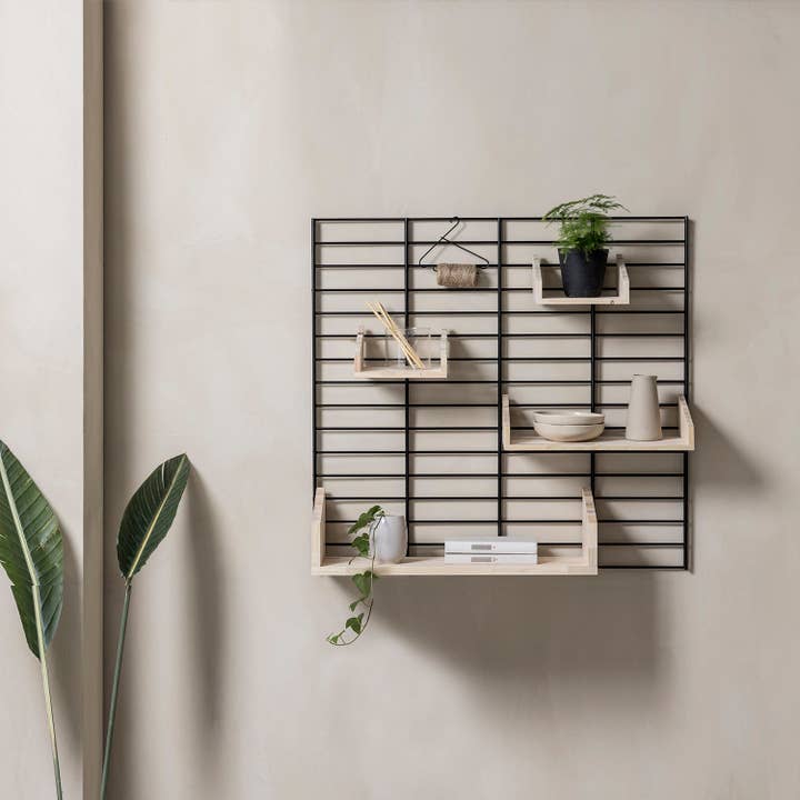Tolhuijs Design - Wholesale Wall Mounted Shelf - FENCY “M” circular wall rack (80x75 cm)8