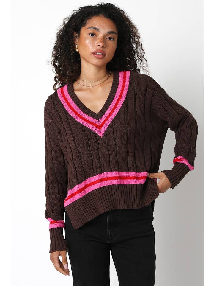 Olivaceous - Wholesale Knit Sweater - Women's - Renee Sweater6