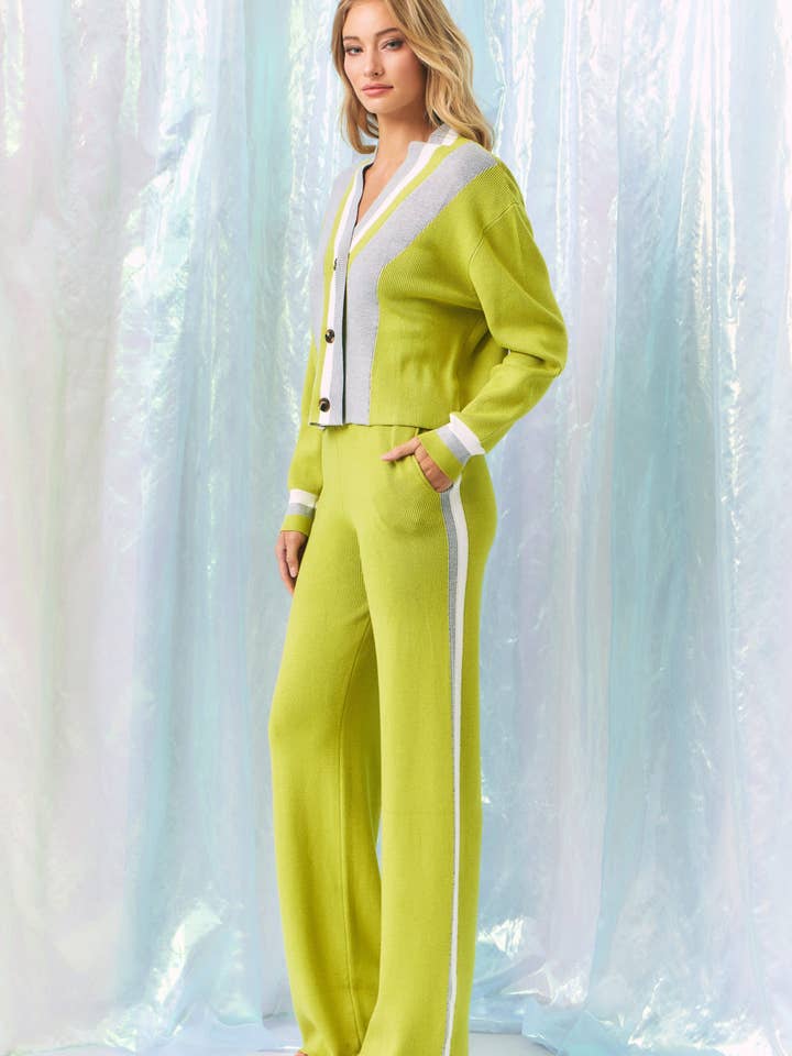 RIVIR – wholesale Top & pants set (NOT Loungewear) – Women's – Nice Life Knit Cardigan With Pants Set7