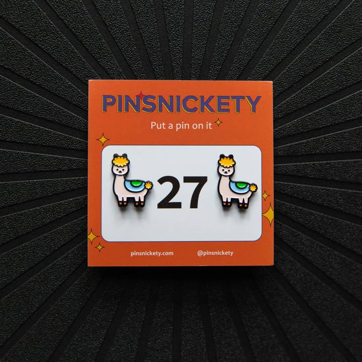Pinsnickety - Wholesale Horseback Riding Gear - Drama Llama Pins1