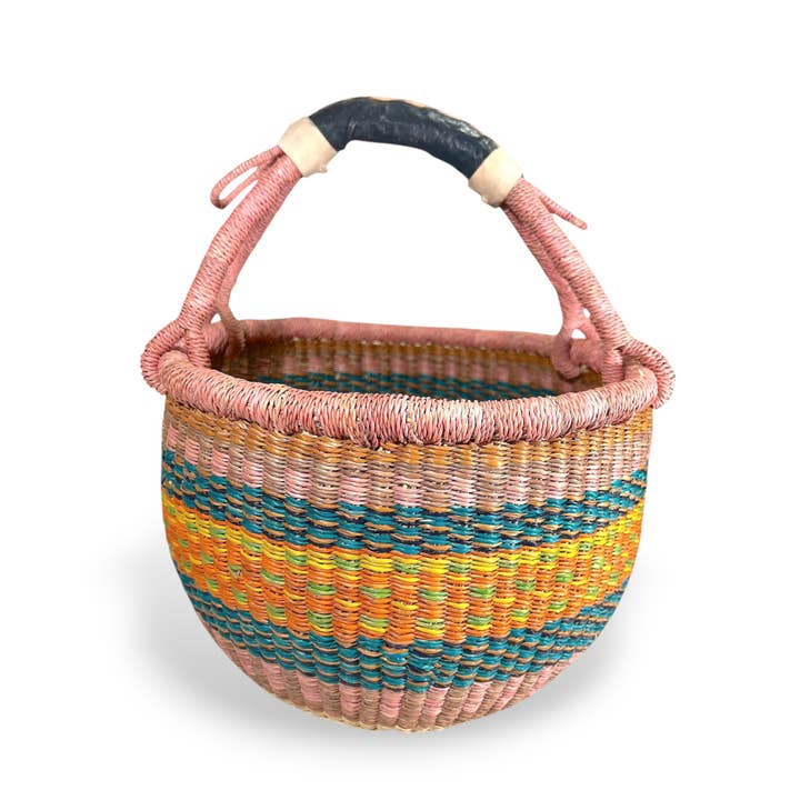 Ti-a Woven Goods - Wholesale Basket - Round Storage Basket5