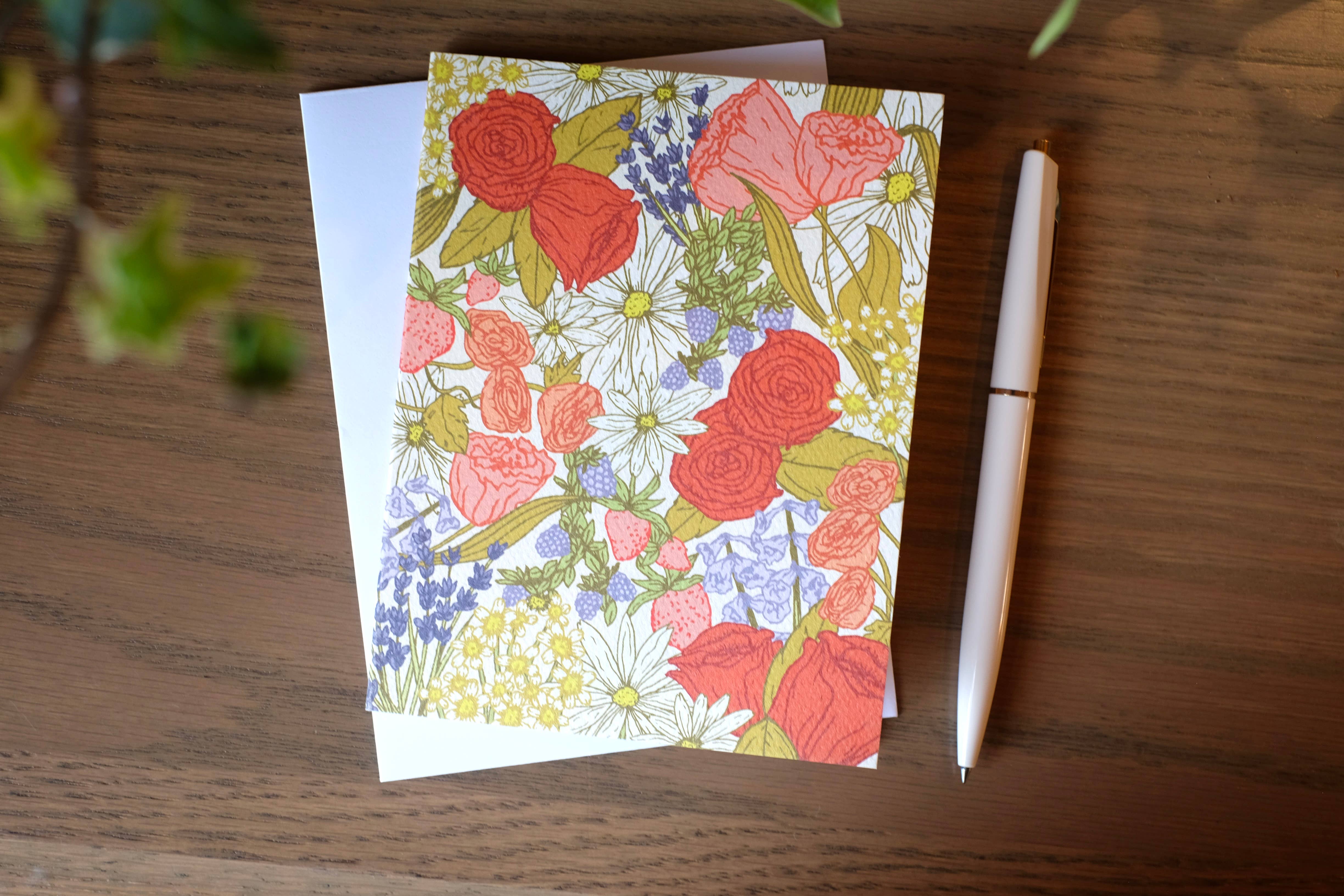 annalisa v. sawtell - Wholesale Stationery/Notecard Set - English Garden | Boxed Card Set of 8 | A24