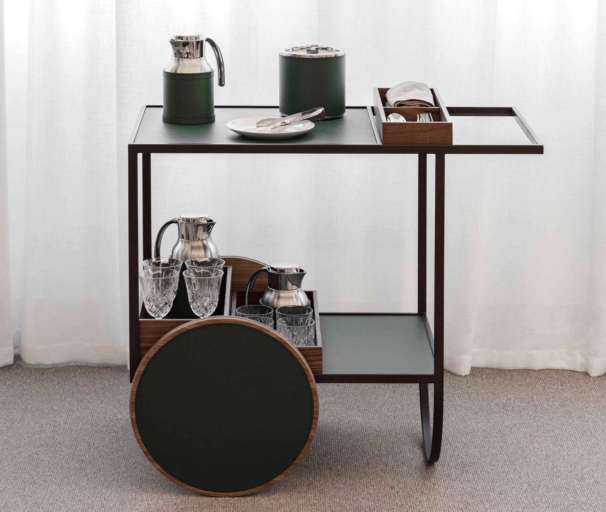 Pinetti - Wholesale Bar Cart - Carrello di servizio Magenta6