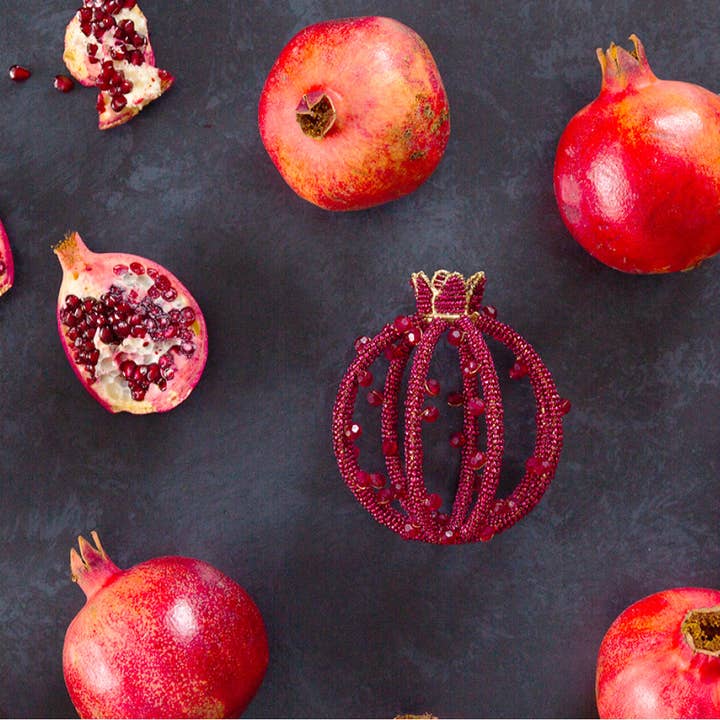 Adara Rituals - Wholesale Ornament - Delia Pomegranate Bauble