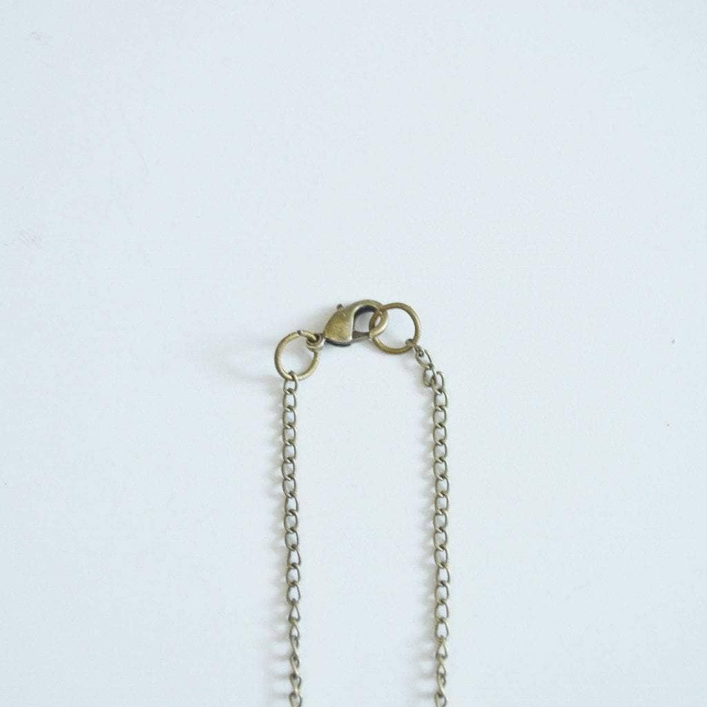 Alora Boutique Inc. - Wholesale Pendant/Charm Necklace - I Love Canada | Small Maple Leaf Necklace | Recycled Brass4