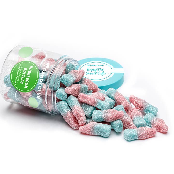Candy Club - Wholesale Gummy - Sour Bubblegum Bottles