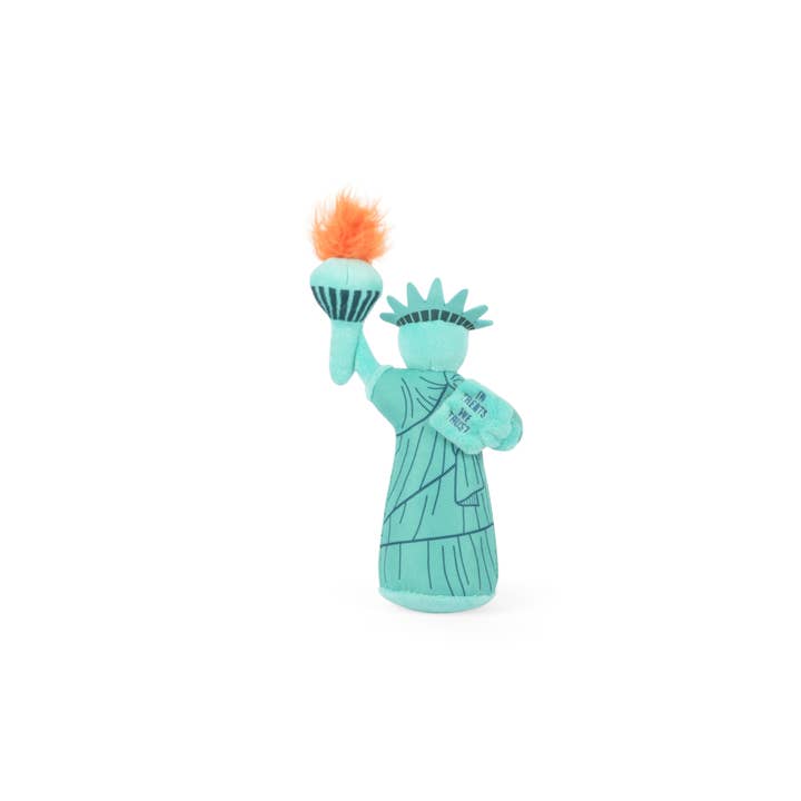 P.L.A.Y. Pet Lifestyle and You - Wholesale Pet Plush Toy - Dog - Totally Touristy - NYC Lady Liberty