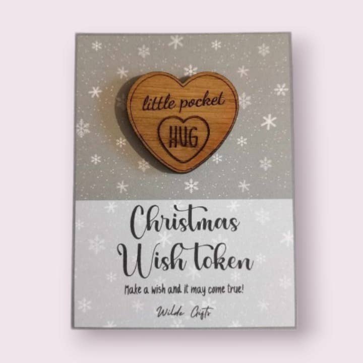 Grijze sneeuwvlokken kerstzakknuffel voor wholesale door Wilde Gifts UK