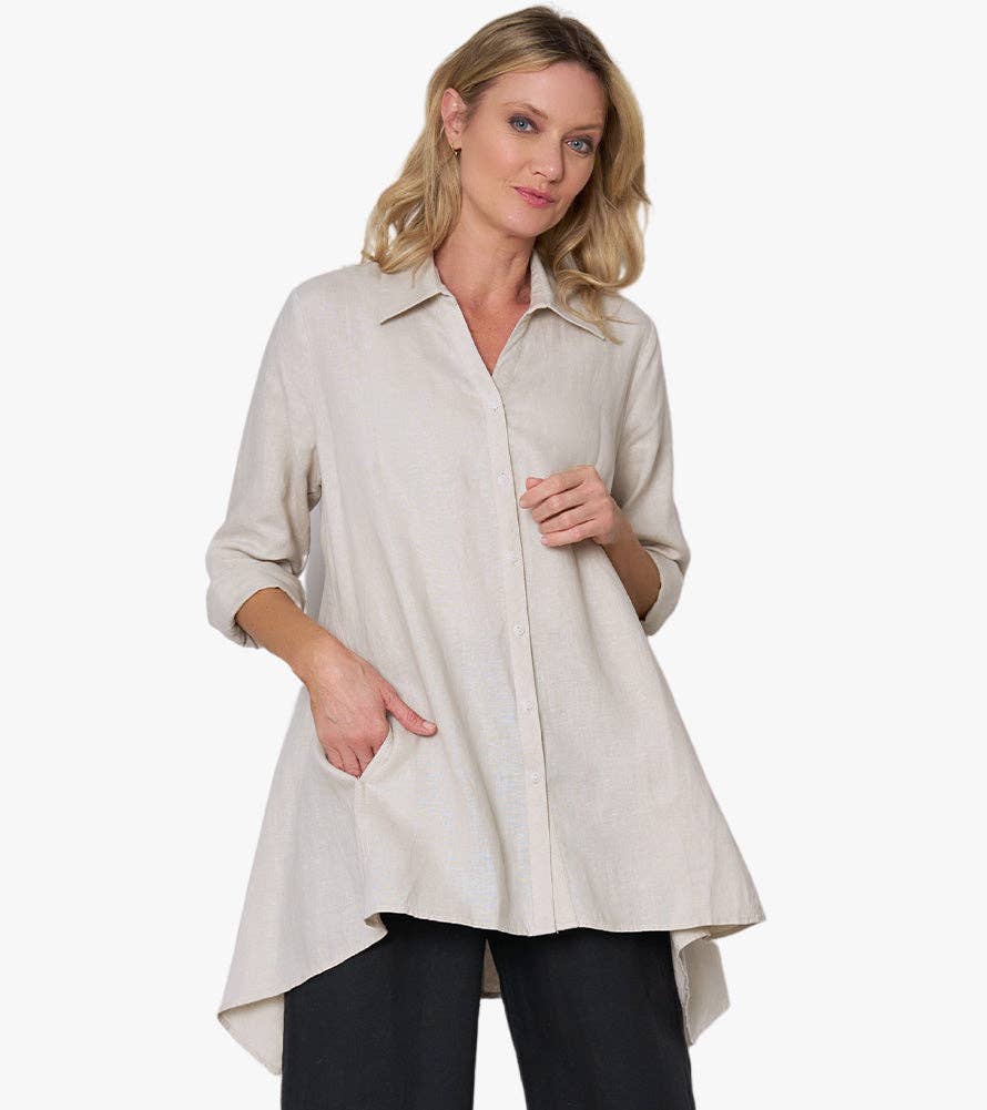Stella Carakasi - Wholesale Button Down Shirt - Women's - True Form Shirt (*)13