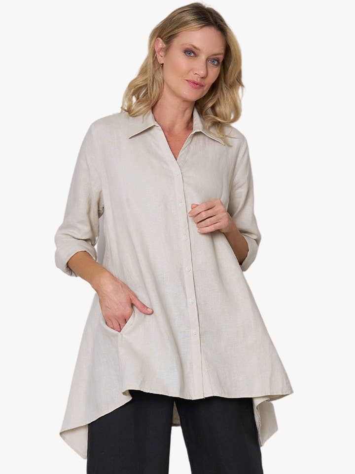 Stella Carakasi - Wholesale Button Down Shirt - Women's - True Form Shirt (*)13