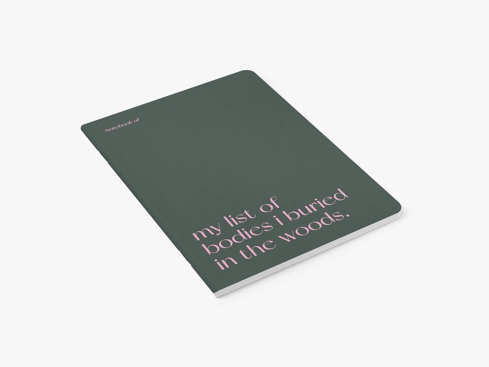 typealive - Wholesale Notebook - Journal/Bodies I Buried2