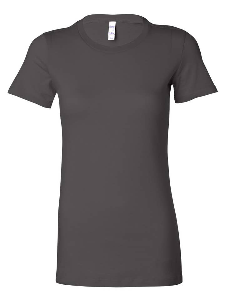 MYES BULK APPAREL - Wholesale T-Shirt - Women's - BELLA+CANVAS Women’s Airlume Cotton Crew T-Shirt5