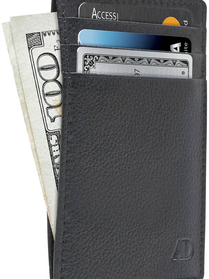 Slim Minimalist Wallets For Men & Women RFID Card Holder for wholesale by Access Denied Accessories