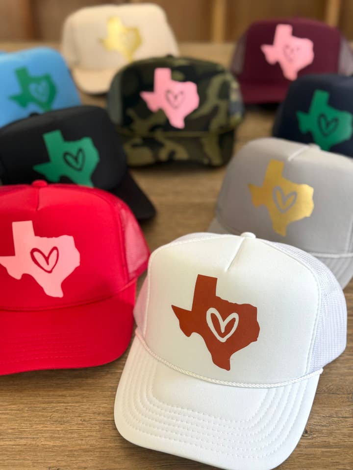 Heart of Texas Trucker for wholesale by House of Shan, INC