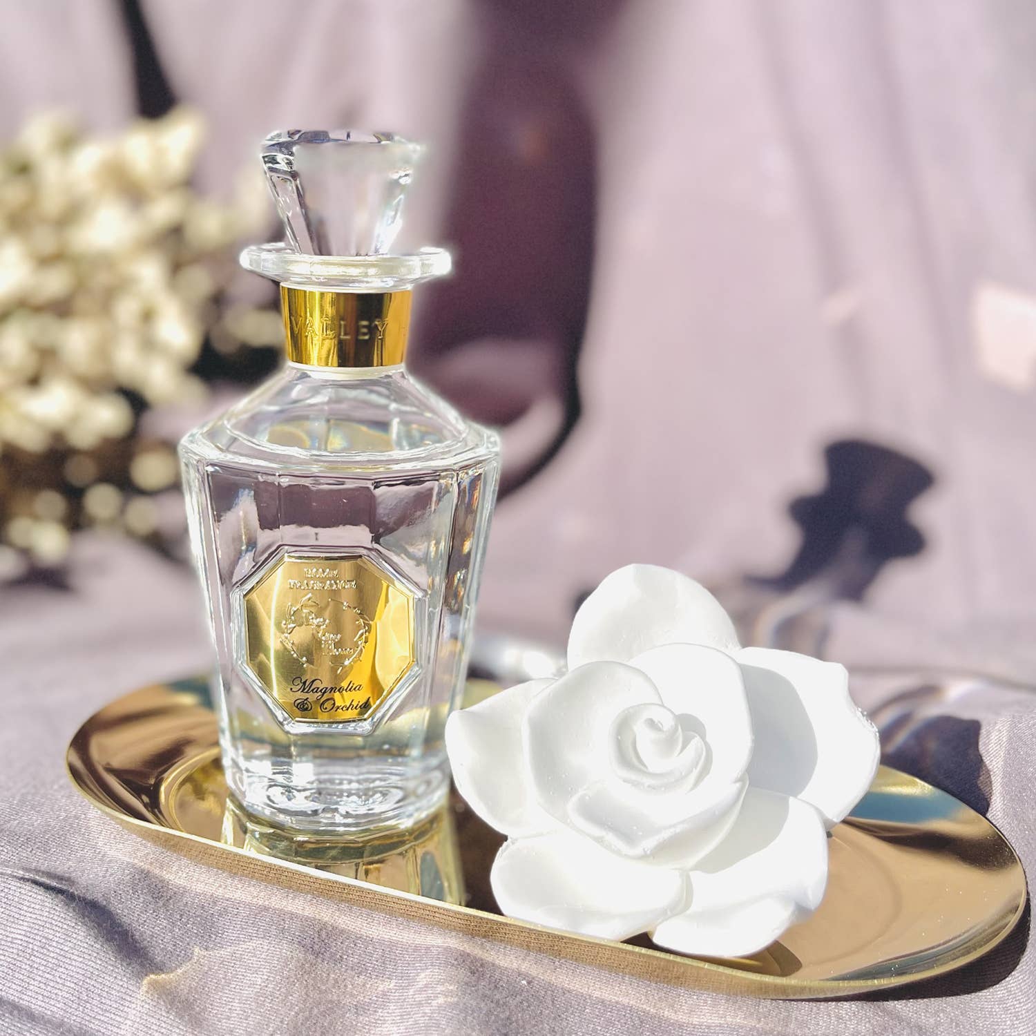 Pretty Valley Home - Wholesale Reed Diffuser - Reed Diffuser Sets !! NEW!! Vintage Rose Ceramic Diffuser5