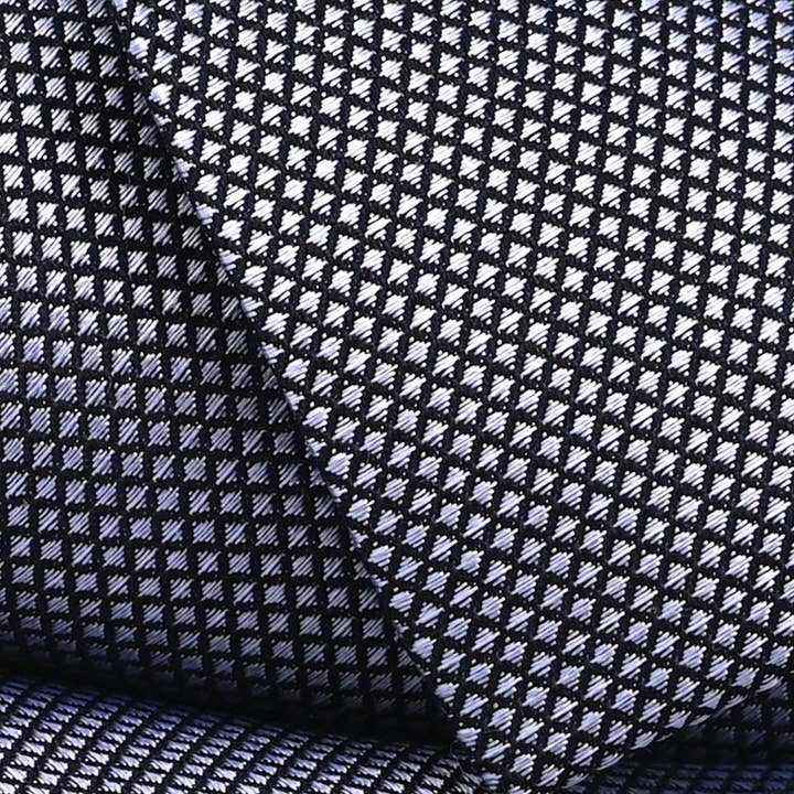 Brian Oak Limited - Wholesale Necktie – Men’s - Silver Textured Silk Tie3