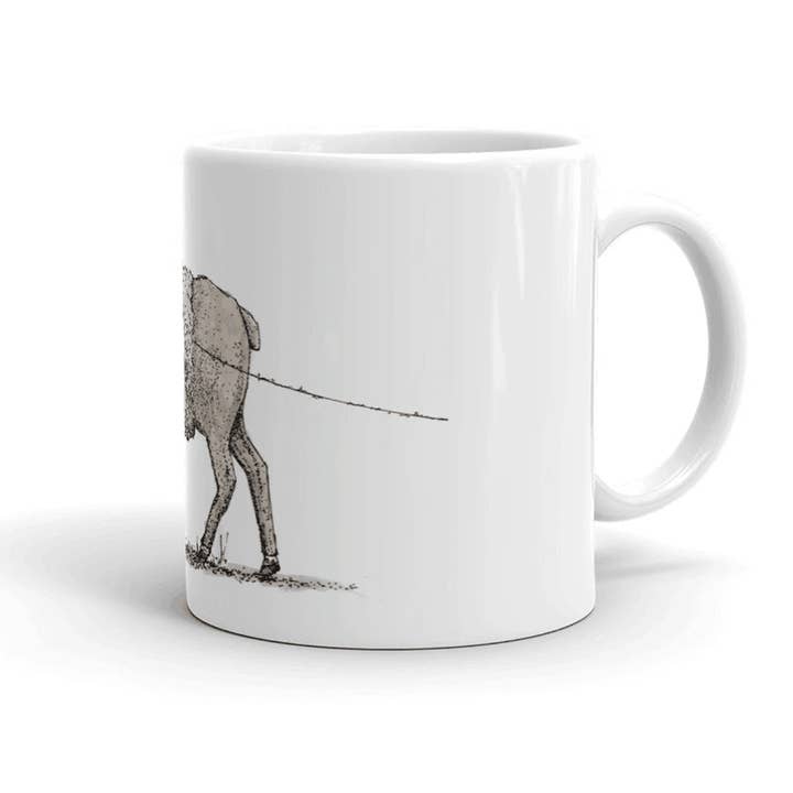 Bellavance Ink - Wholesale Coffee Mug - Coffee Mug With Sheep Losing Her Wool2