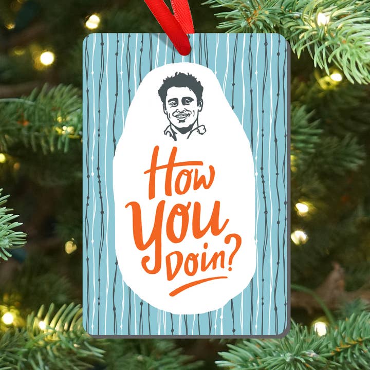 Vrienden Joey Hoe het met je gaat, ornament en magneet voor wholesale door Design Corner