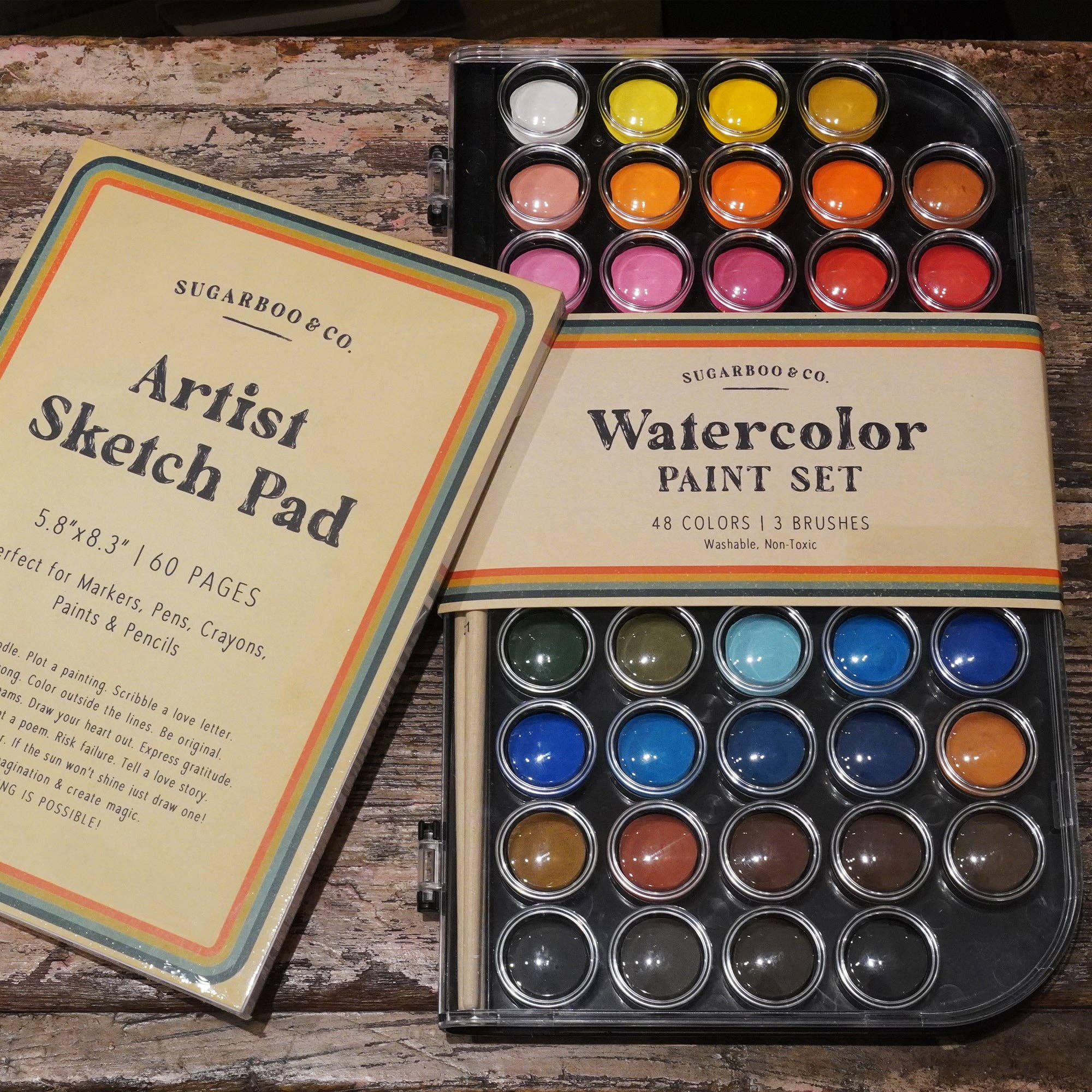 Sugarboo & Co - Wholesale Watercolor Paint - Watercolor Paint Set1
